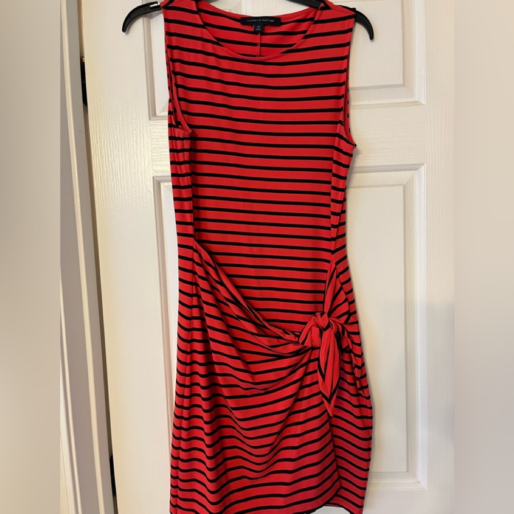 Tommy Hilfiger sleeveless wrap dress